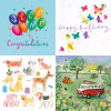 Various Greetings Cards