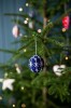 Others Embroidered Christmas Balls - Blue