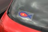 Fish Logo Interior Car Sticker