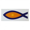 Fish Logo Interior Car Sticker