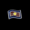 Salvation Army Flag Pin Badge