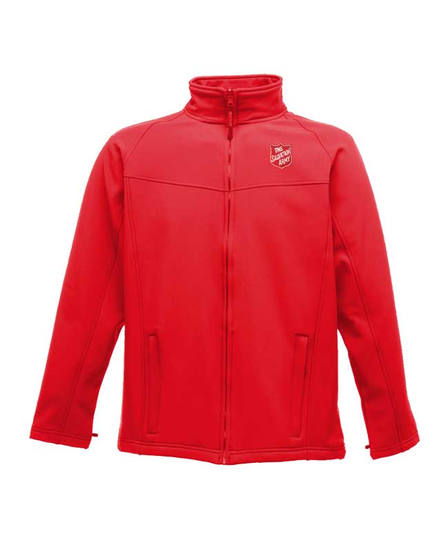 Men's Softshell Jacket - Red