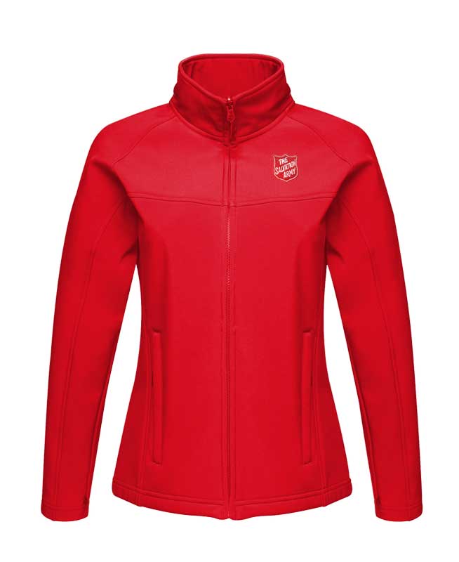 Ladies Softshell Jacket - Red