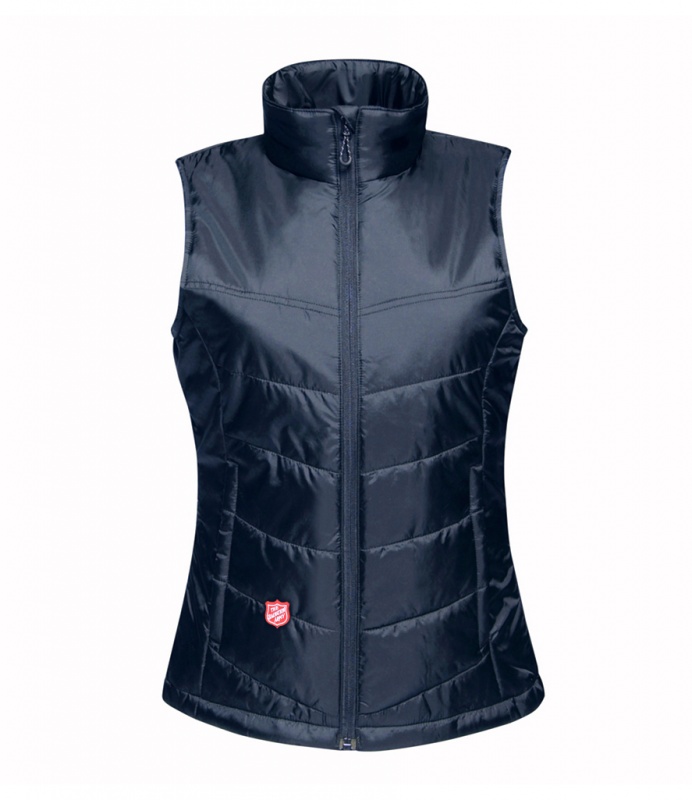 Ladies Regatta Body Warmer with Red Shield