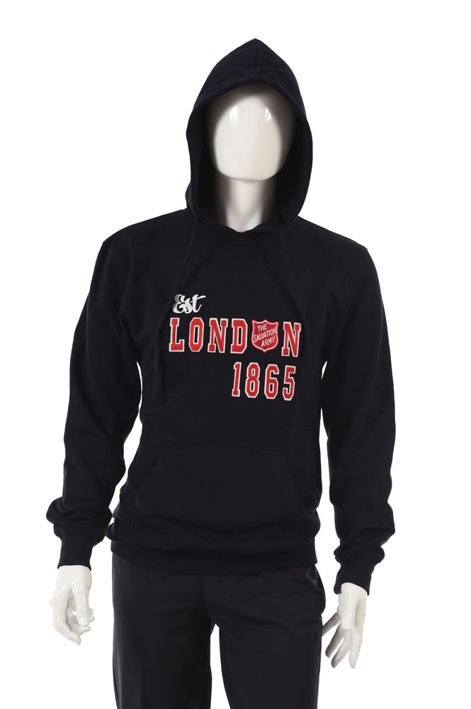 Hoodie: Navy Est London 1865