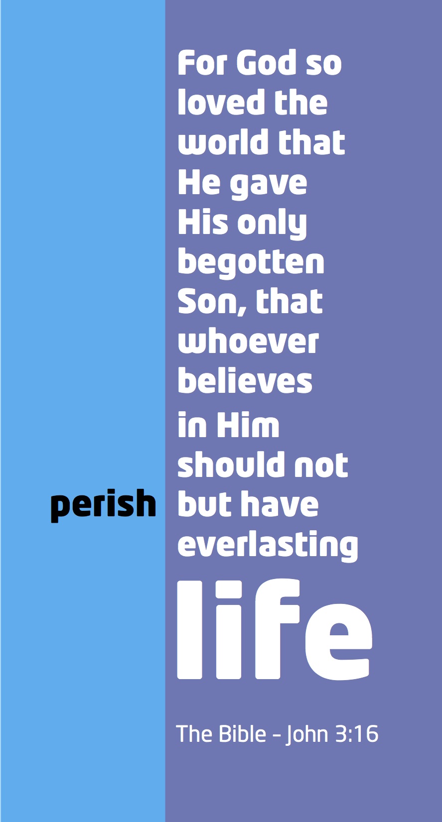 John 3-16