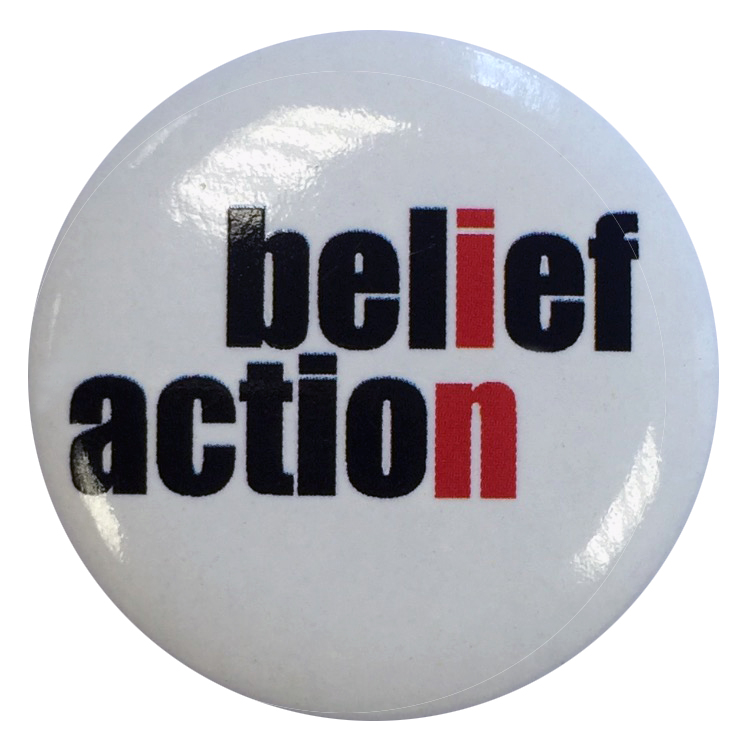 Belief in Action Button Badge