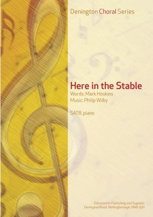 HERE IN THE STABLE - SATB