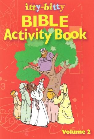 Itty-bitty Bible Activity Book Vol 2