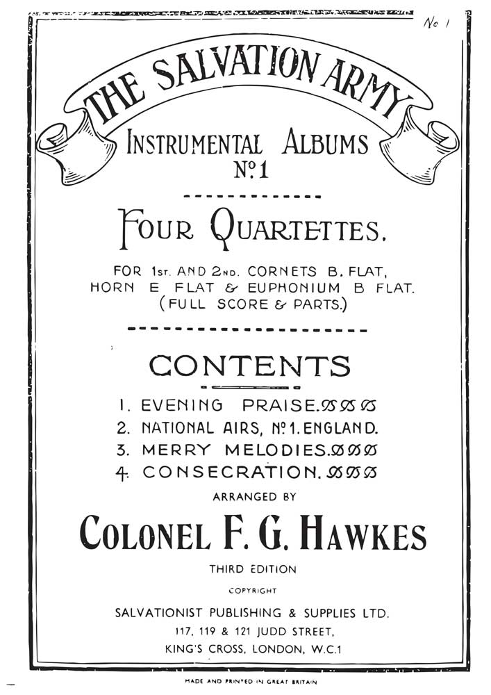 Instrumental Album No.1 - Four Quartettes