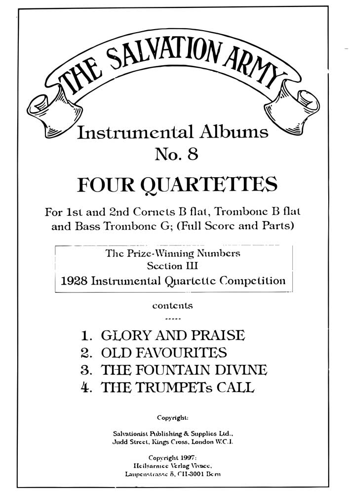 Instrumental Album No.8 - Four Quartettes
