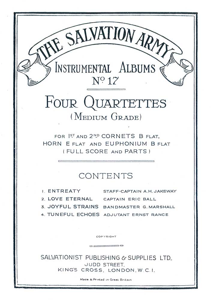 Instrumental Album No.17 - Four Quartettes