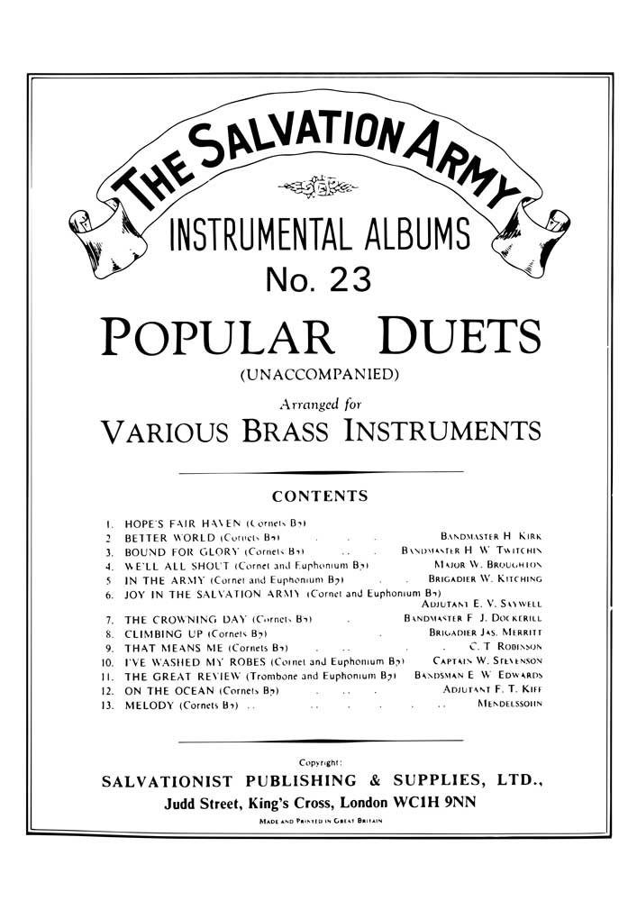Instrumental Album No.23 - Popular Duets