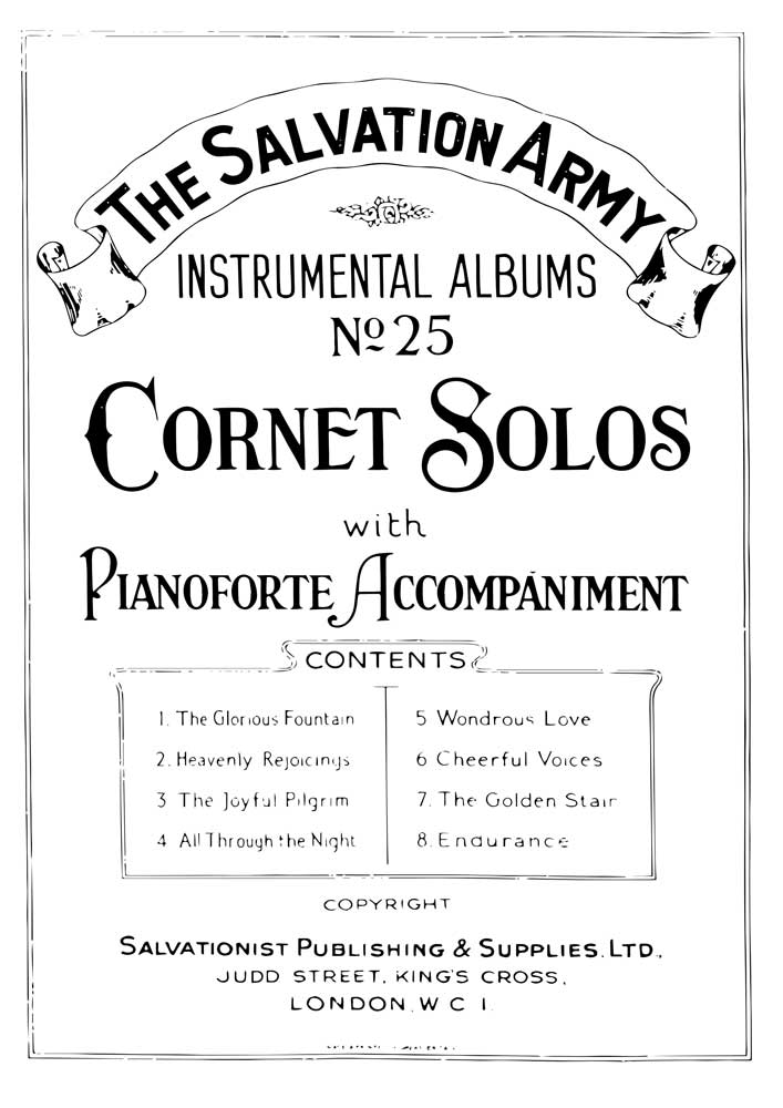 Instrumental Album No.25 - Cornet Solos