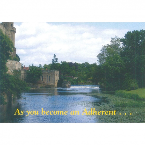 Adherent Card - Castle
