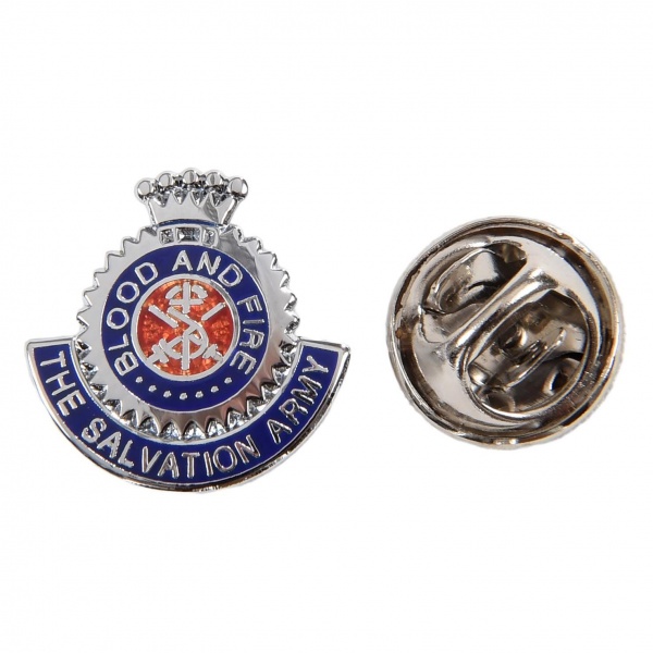 Badge SA Mini Crest Chrome