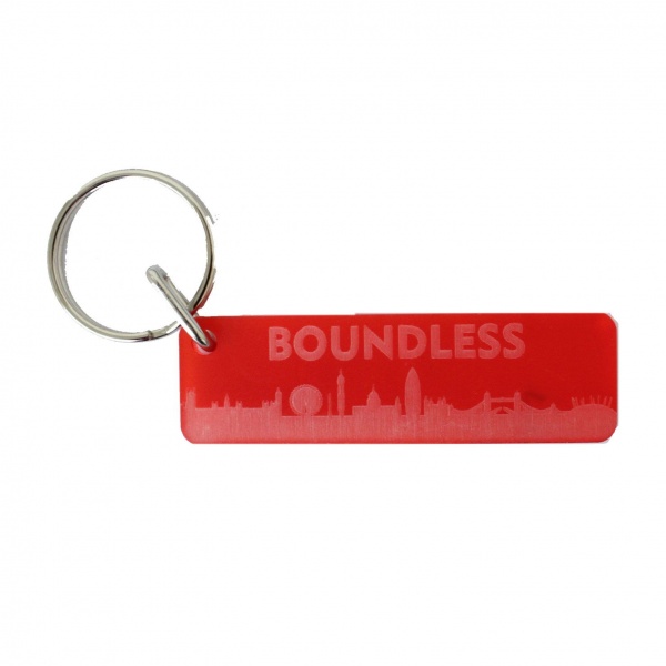 Boundless Acrylic Keyring