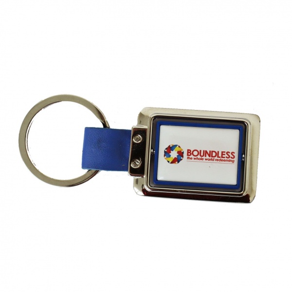 Boundless Metal Spinning Keyring