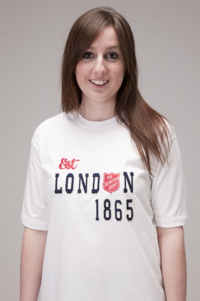 Est London 1865 White Fairtrade T-shirt