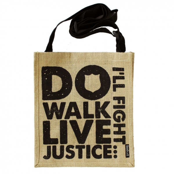 I'll Fight Hessian Bag