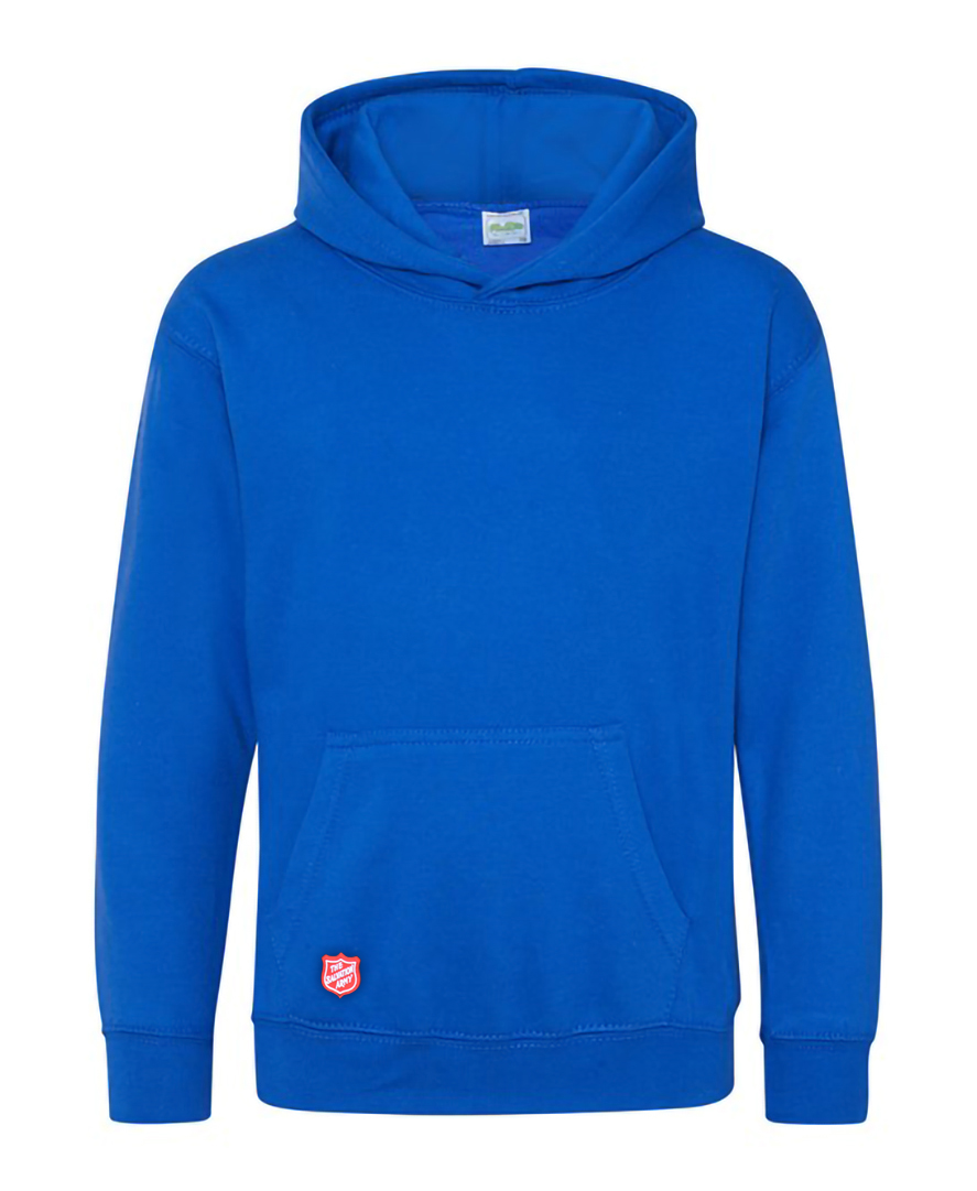 Children's Hoodie with The Salvation Army on hood
