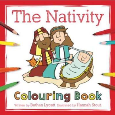 The Nativity Colouring Book
