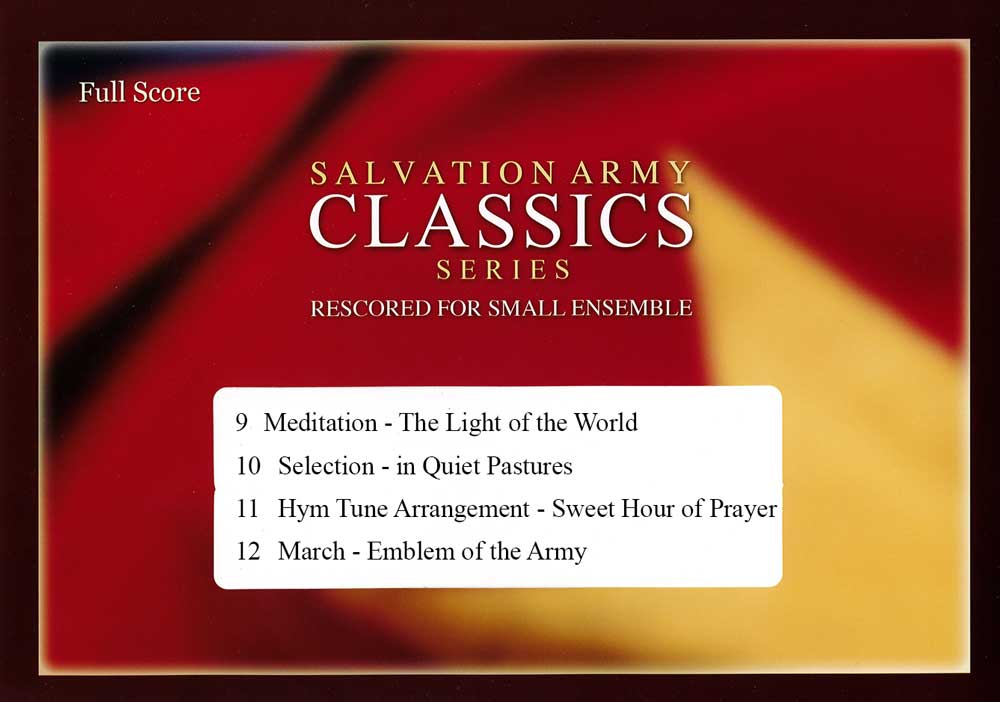 Salvation Army Classics 9-12
