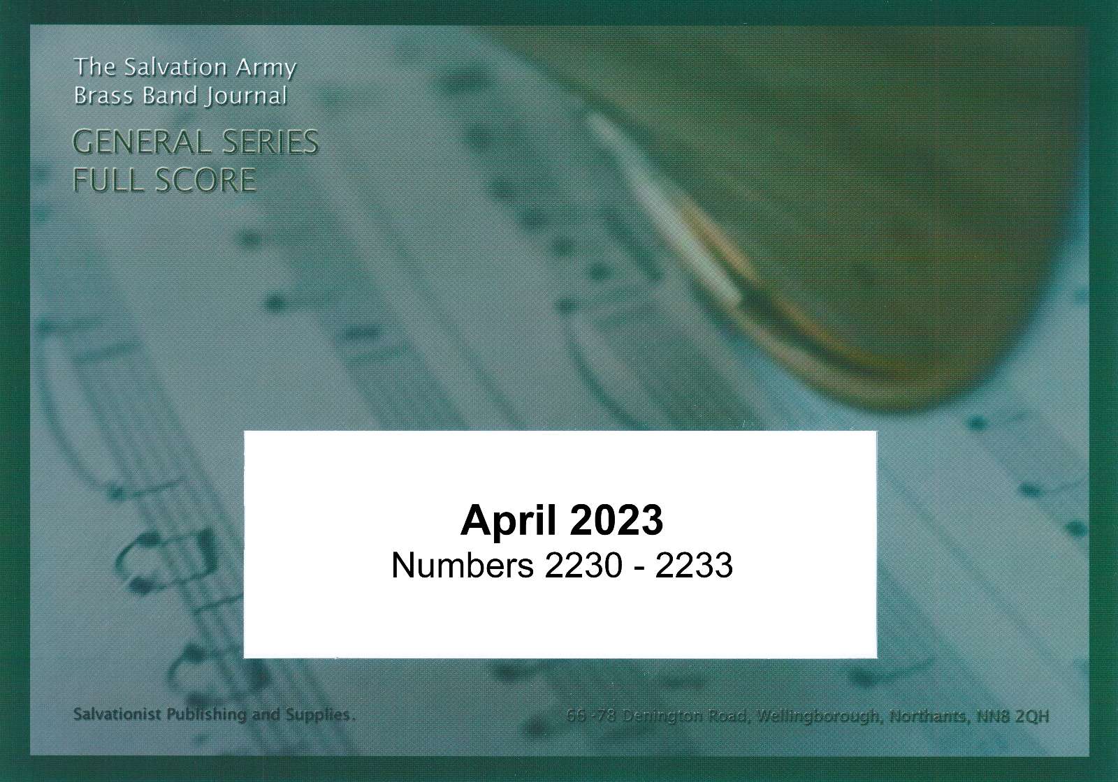 General Series Brass Band Journal, Numbers 2230 - 2233, April 2023