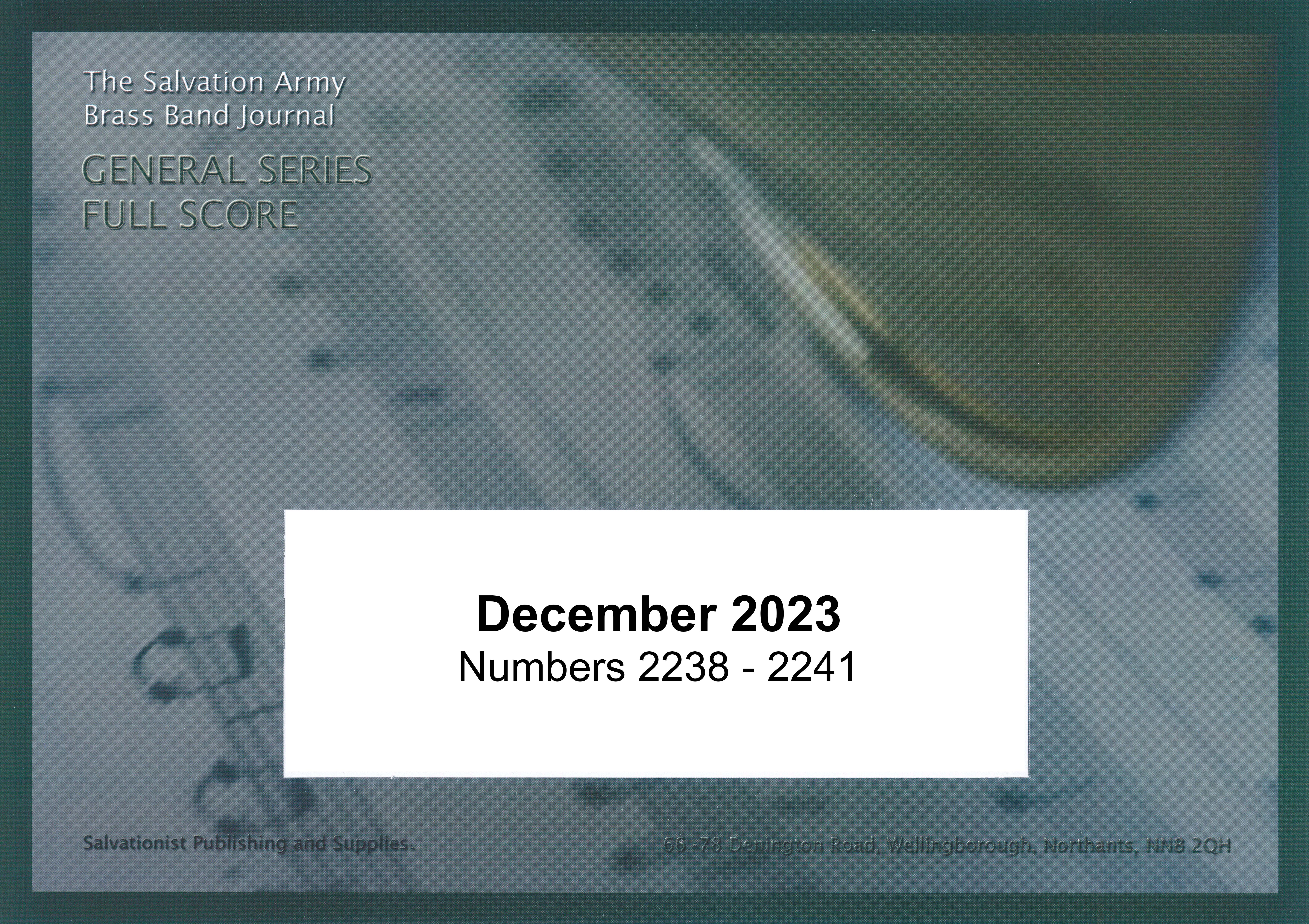 General Series Brass Band Journal, Numbers 2238 - 2241, December 2023