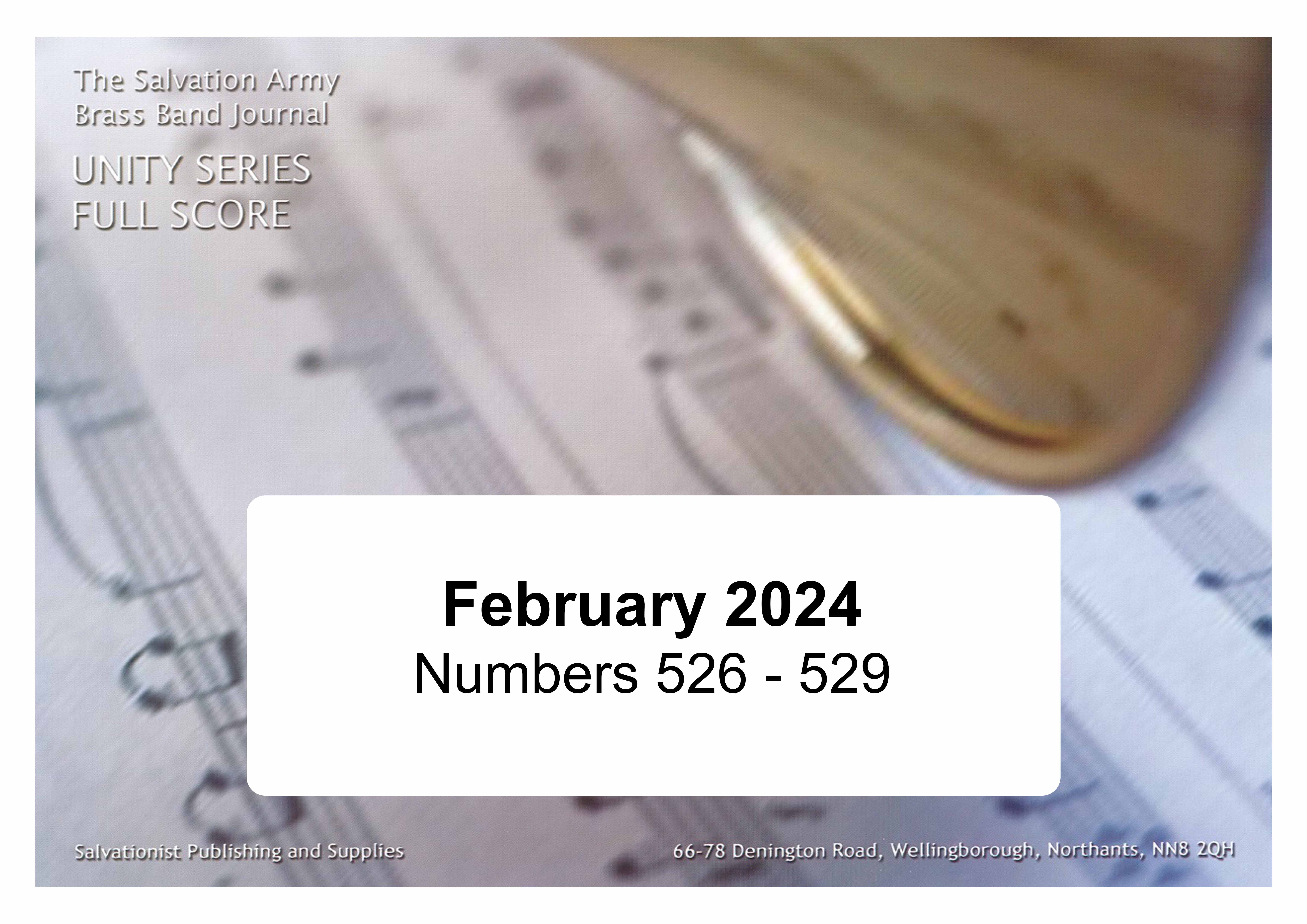 Unity Series Band Journal - Numbers 526 - 529, February 2024