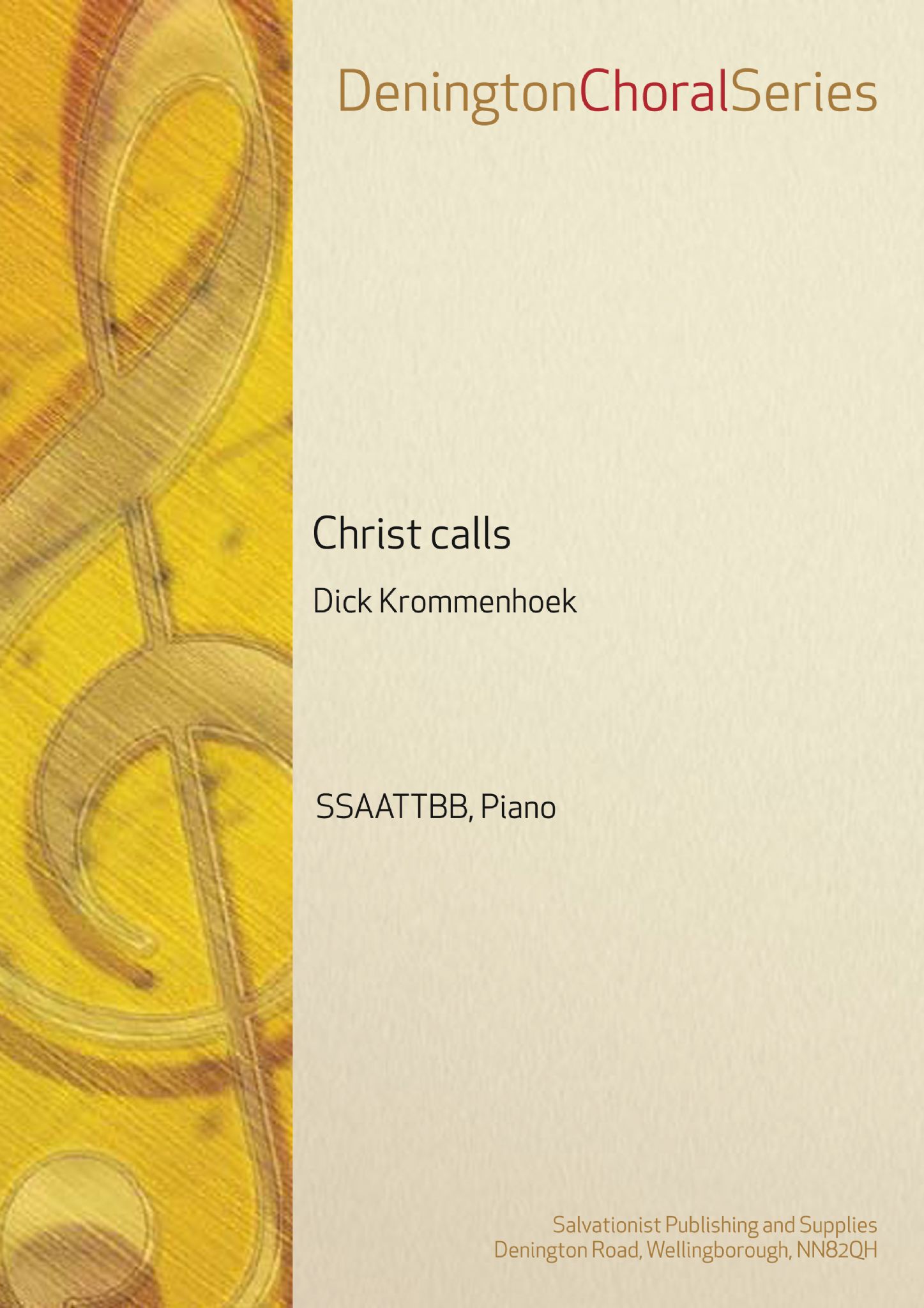 Christ calls - SSAATTBB, Piano