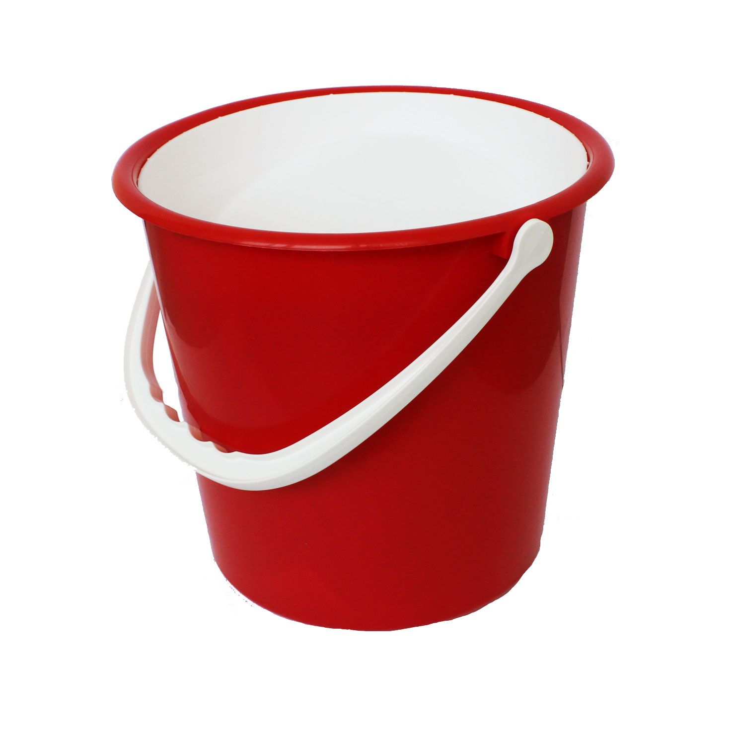 Collection Bucket with White Lid