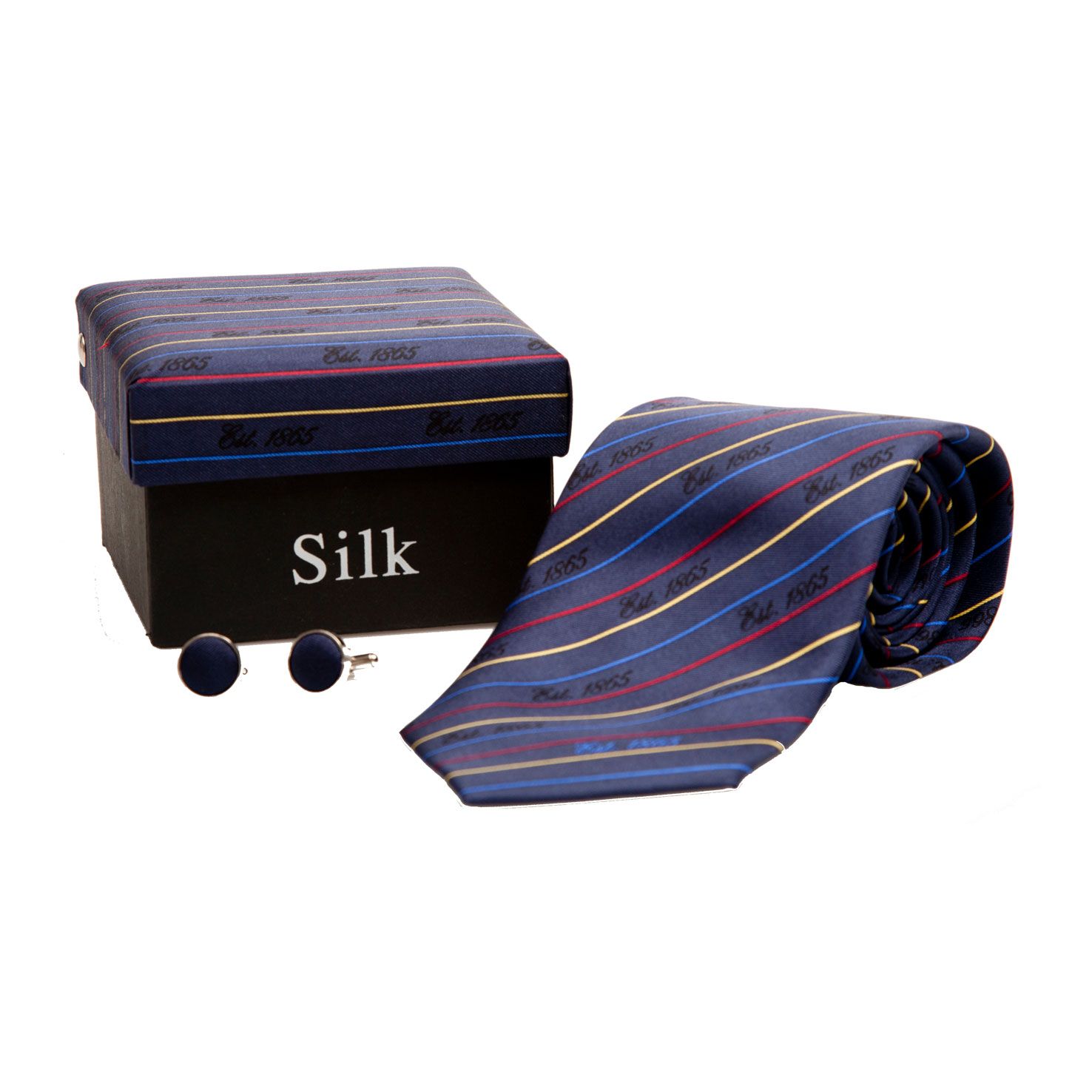 Est. 1865 Tie and Cufflink Box Set