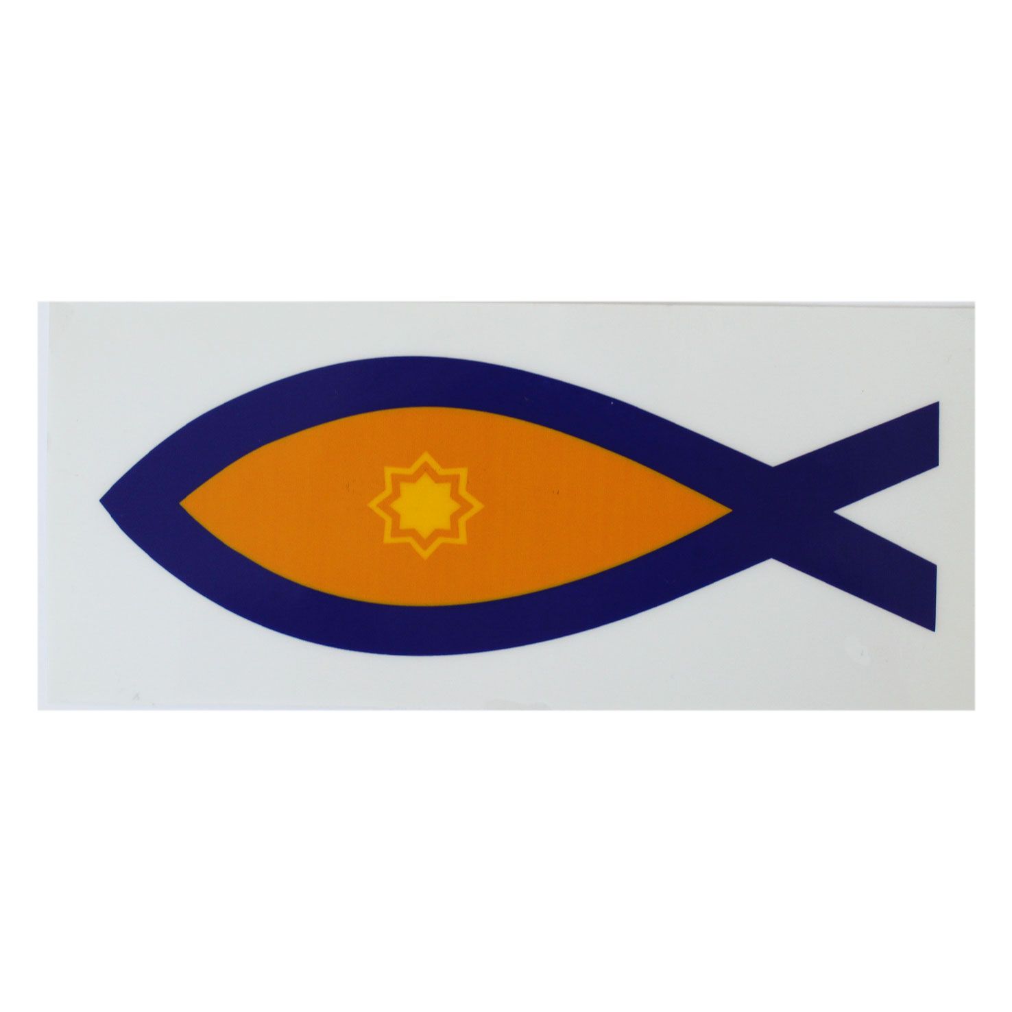 Fish Logo Interior Car Sticker
