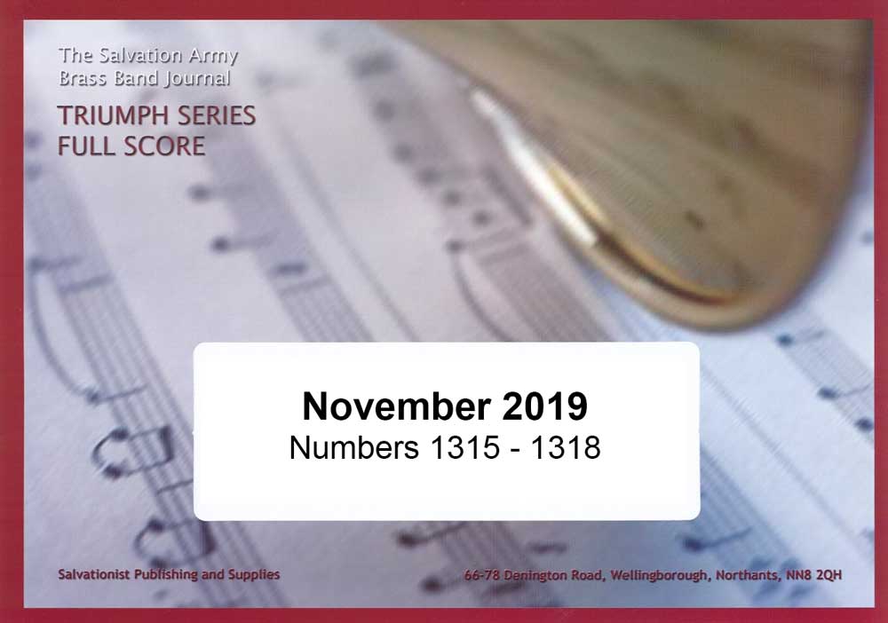 Triumph Series Band Journal November 2019 Numbers 1315 - 1318