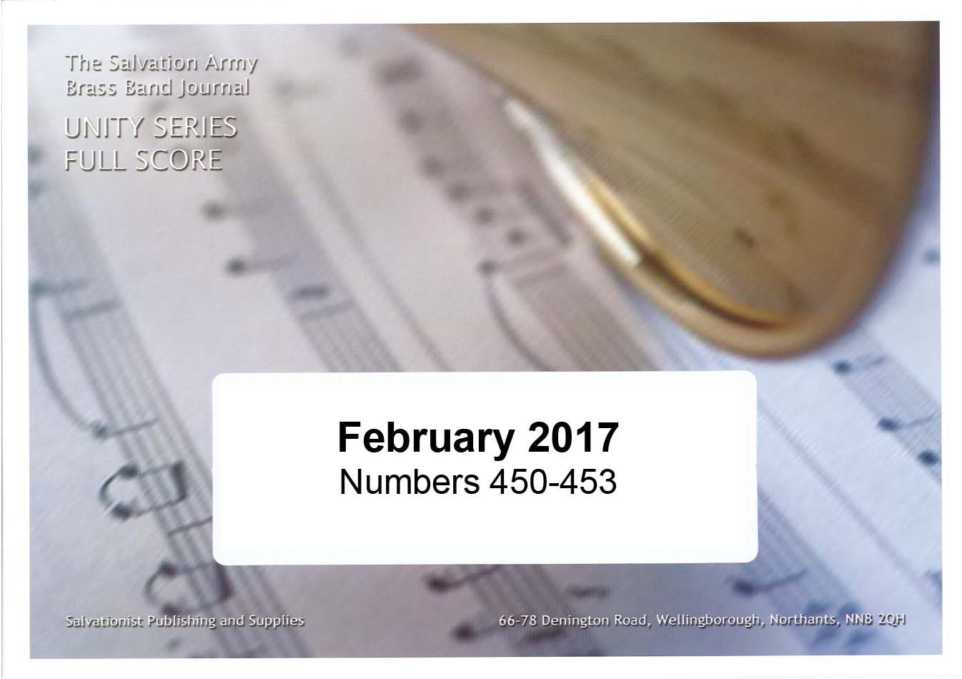 Unity Series Band Journal February 2017 Numbers 450 - 453