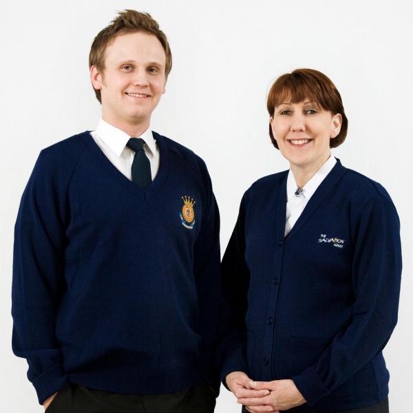 Pullover - Navy with S.A. Logo