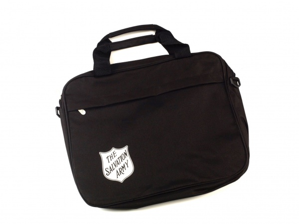 Salvation Army Black Conference Bag