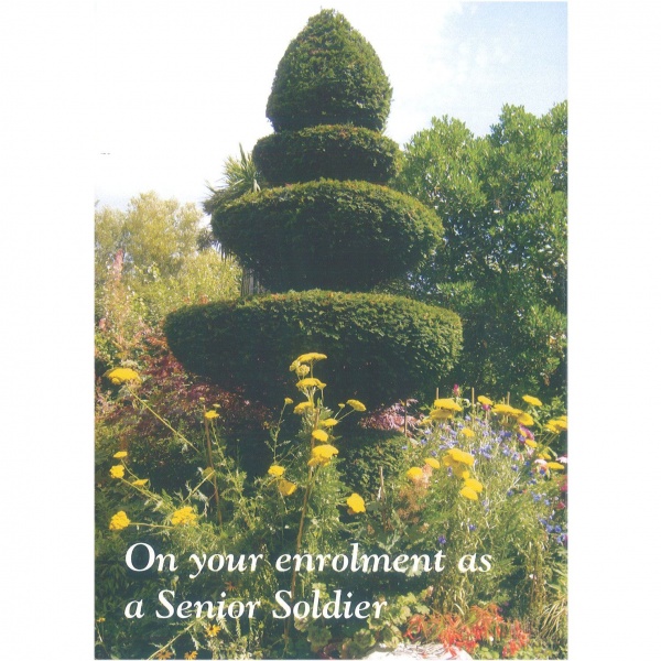 Senior Soldier Card - Topiary