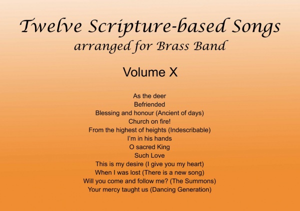 Twelve Scripture-Based Songs Volume X