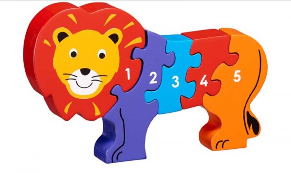 Wooden Lion Puzzle
