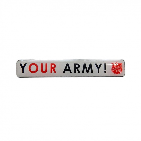 Your Army/Our Army Pin Badge